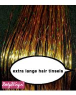 Hair Tinsels Sparkling gold #1