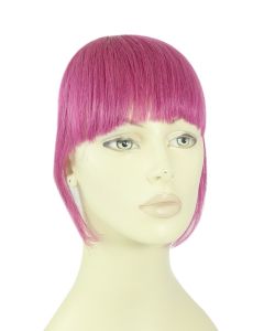 Remy Human Hair Clip-in Pony pink - roze