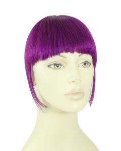 Remy Human Hair Clip-in Pony purple - paars