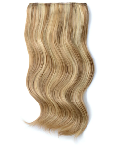 Remy Human Hair extensions Double Weft straight 18" - blond 18/613#