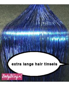 Hair Tinsels Sparkling blue #22