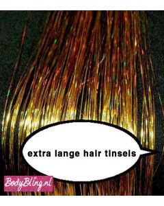 Hair Tinsels Sparkling gold #1