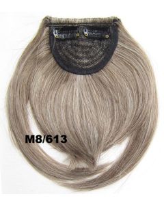 Pony hairextension clip in bruin / blond - M8/613